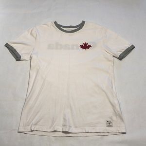 ROOTS CANADA WHITE T-SHIRT